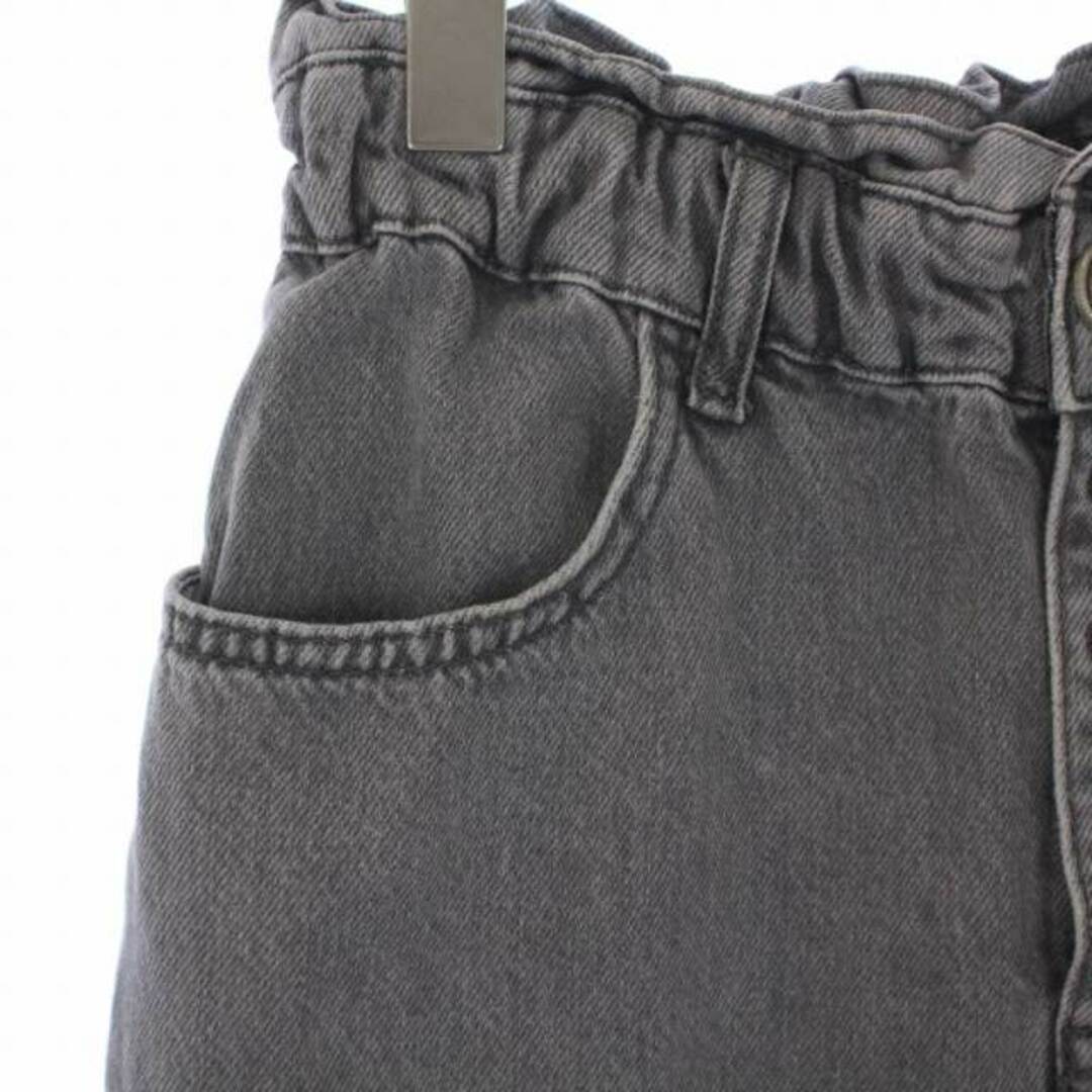 ZARA(ザラ)のザラ HIGH RISE BAGGY PAPERBAG デニムパンツ 36 レディースのパンツ(デニム/ジーンズ)の商品写真