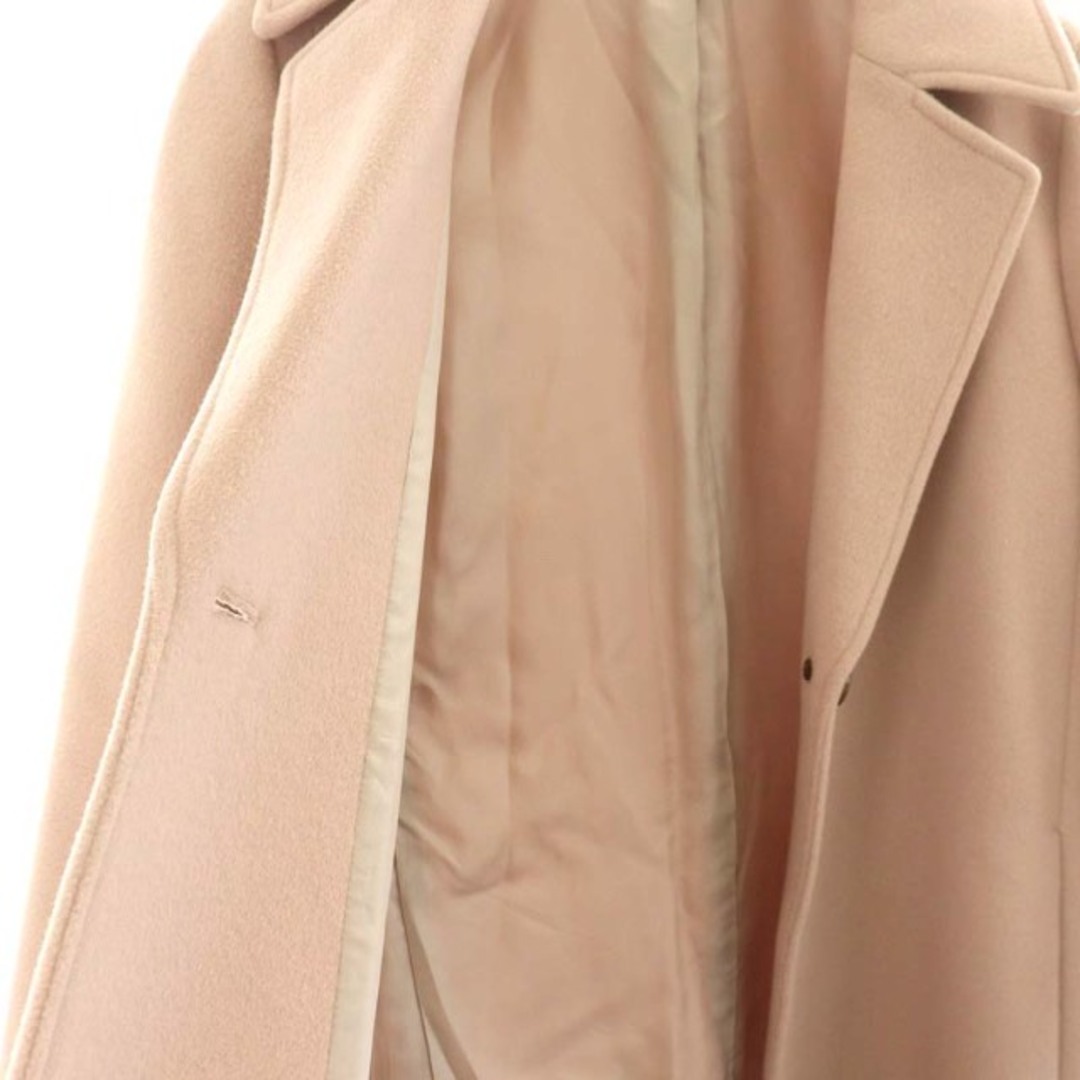 DES PRES(デプレ)のデプレ トゥモローランド チェスターコート ロング丈 34 XS ピンク レディースのジャケット/アウター(その他)の商品写真