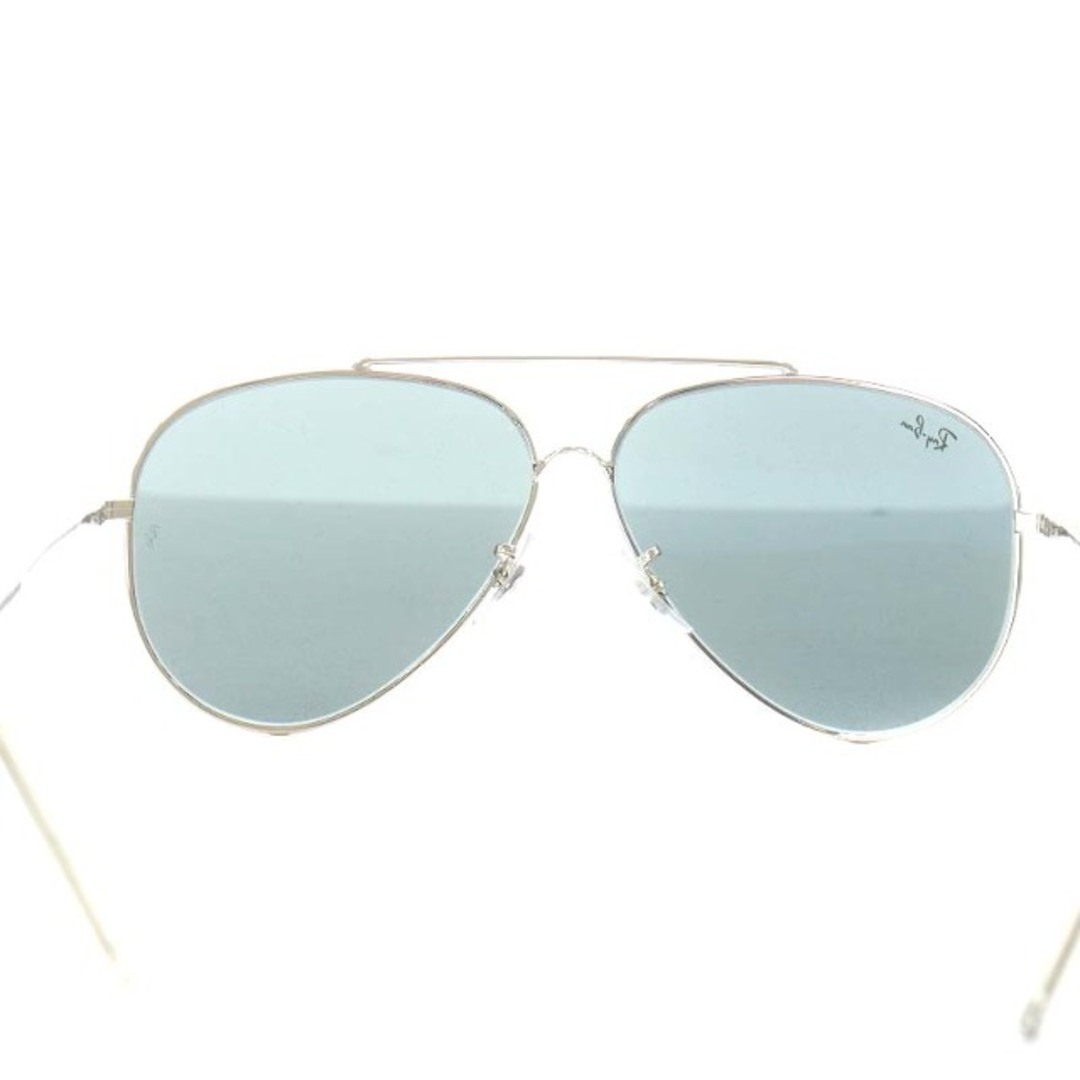 Ray-Ban(レイバン)のRAY BAN AVIATOR REVERSE 59□11 シルバー色 緑 メンズのファッション小物(サングラス/メガネ)の商品写真