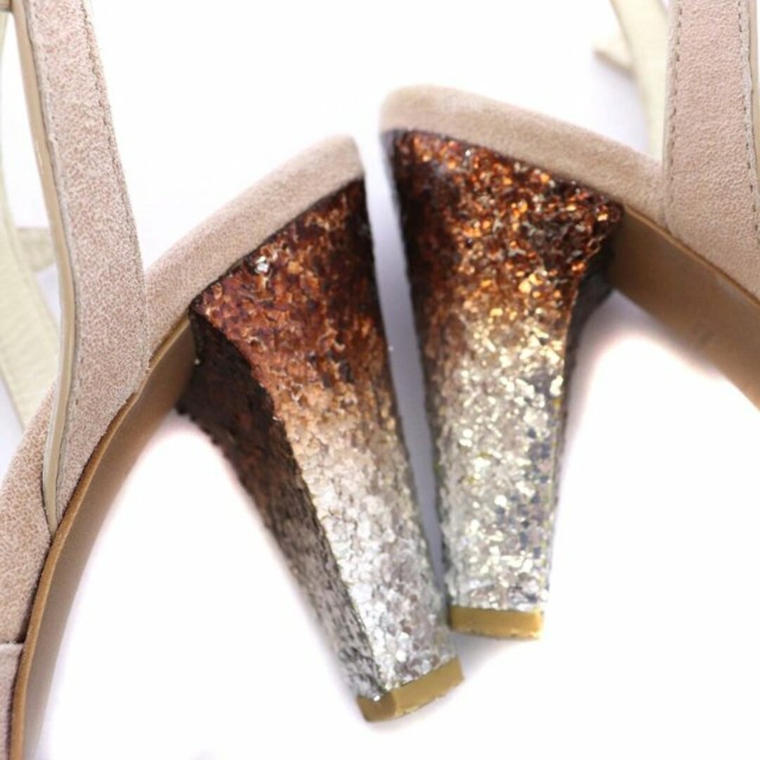 JILLSTUART(ジルスチュアート)のジルスチュアート shoe サンダル リボン ストラップ 22.5cm ピンク レディースの靴/シューズ(サンダル)の商品写真