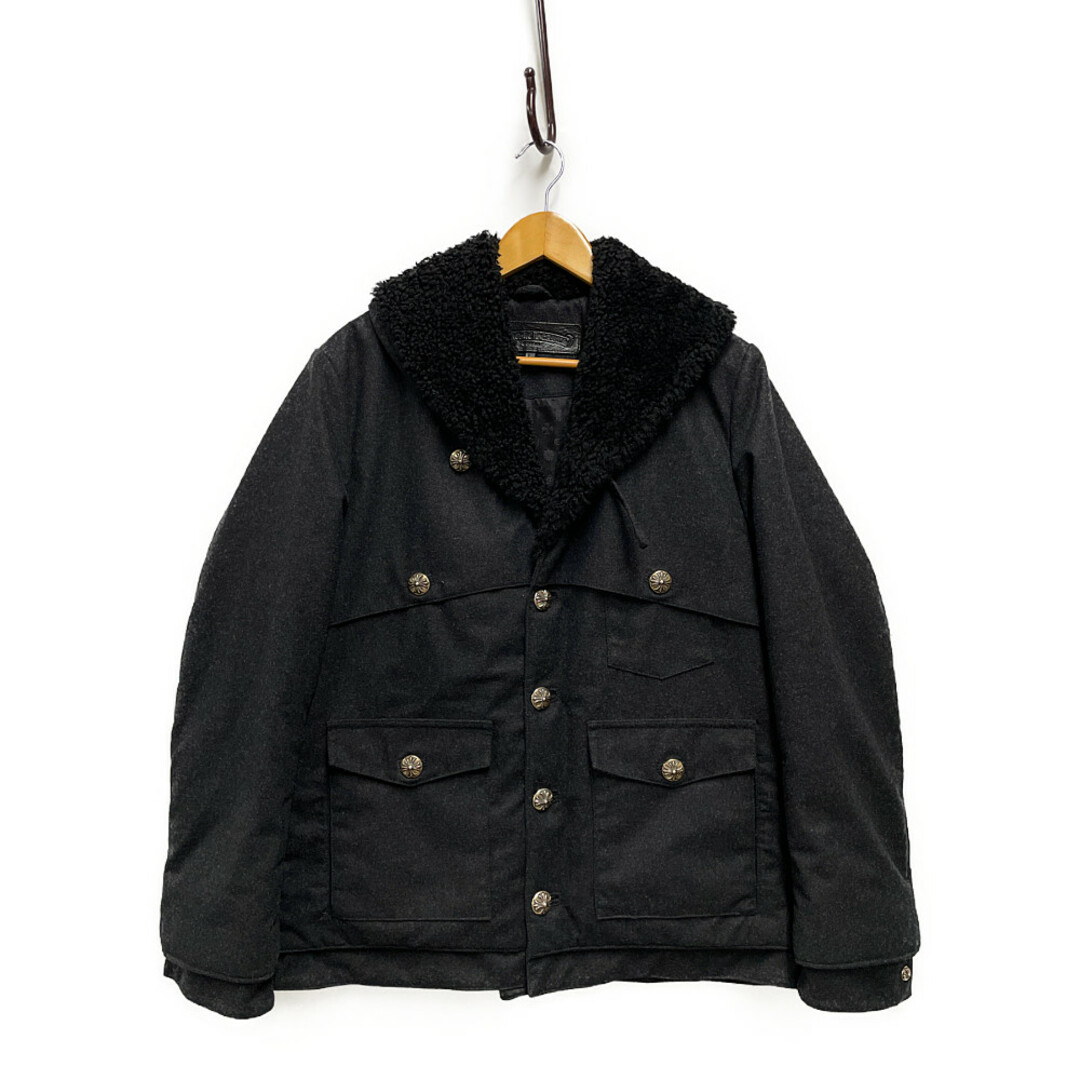 Chrome Hearts(クロムハーツ)のCHROME HEARTS クロムハーツ HATCHET FBRC VJ WOOL ハチェット ウール ジャケット シルバークロスボールボタン サイズL 正規品 / 32871 メンズのジャケット/アウター(その他)の商品写真