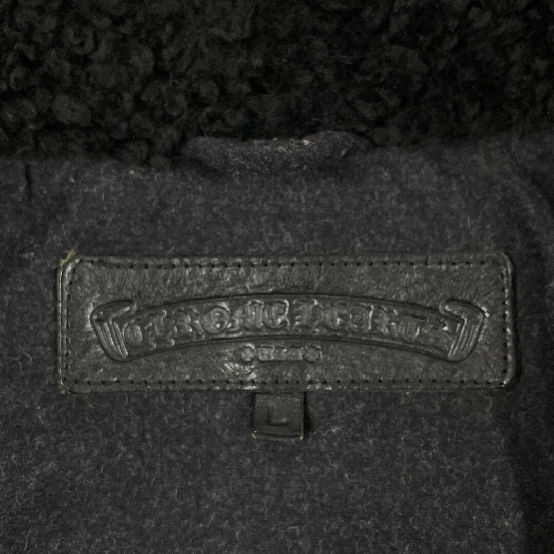 Chrome Hearts(クロムハーツ)のCHROME HEARTS クロムハーツ HATCHET FBRC VJ WOOL ハチェット ウール ジャケット シルバークロスボールボタン サイズL 正規品 / 32871 メンズのジャケット/アウター(その他)の商品写真