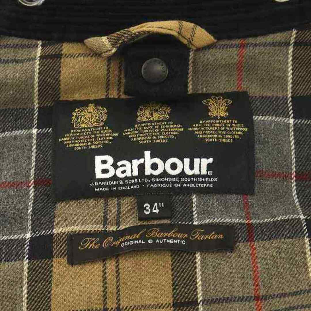 Barbour(バーブァー)のBarbour BEAUFORT SL オイルドジャケット 34 XS 紺 メンズのジャケット/アウター(ブルゾン)の商品写真