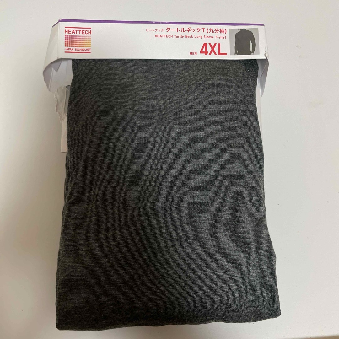 UNIQLO(ユニクロ)のユニクロ ヒートテック タートルネックT(九分袖) メンズのトップス(Tシャツ/カットソー(七分/長袖))の商品写真