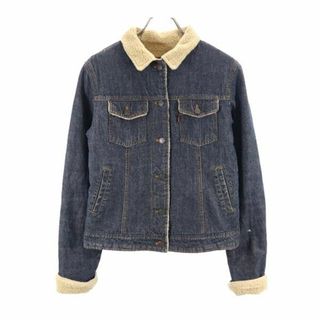 リーバイス(Levi's)のリーバイスレッドタブ デニムジャケット L Levi's Red Tab 裏ボア ジージャン レディース 古着 【231221】(Gジャン/デニムジャケット)