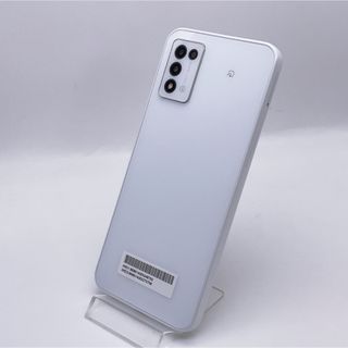 ゼットティーイー(ZTE)のSIMフリーLibero 5G III 4GB 64GB ホワイト A202ZT(スマートフォン本体)