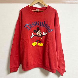 ディズニー(Disney)のDisney vintage ミッキーマウスプリント　トレーナー　ユニセックス(スウェット)