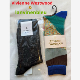 ヴィヴィアンウエストウッド(Vivienne Westwood)の新品！2点セット　ヴィヴィアン ウエストウッドVivienneオーブ　ランバン(ソックス)