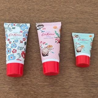 キャスキッドソン(Cath Kidston)のキャスキッドソン　ハンドクリーム&ボディローション　3点セット(ハンドクリーム)