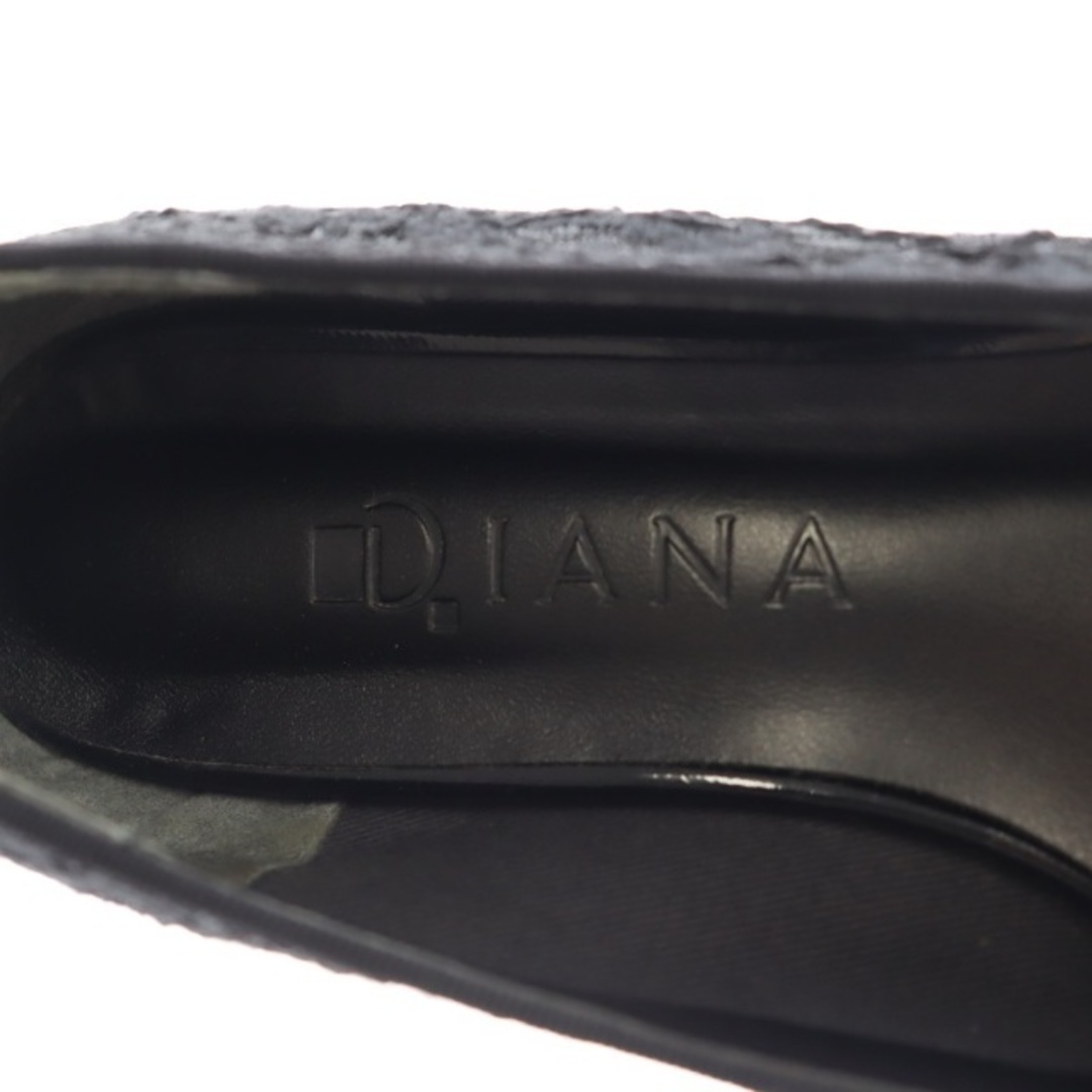 DIANA(ダイアナ)のダイアナ フラットシューズ パンプス ローヒール 花柄レース ラウンドトゥ レディースの靴/シューズ(ハイヒール/パンプス)の商品写真