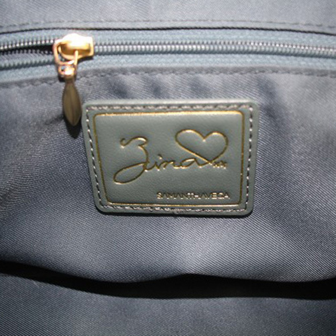 Samantha Vega(サマンサベガ)のサマンサベガ 玉城ティナコラボ フラップトート バッグ ショルダーバッグ 緑 レディースのバッグ(ショルダーバッグ)の商品写真
