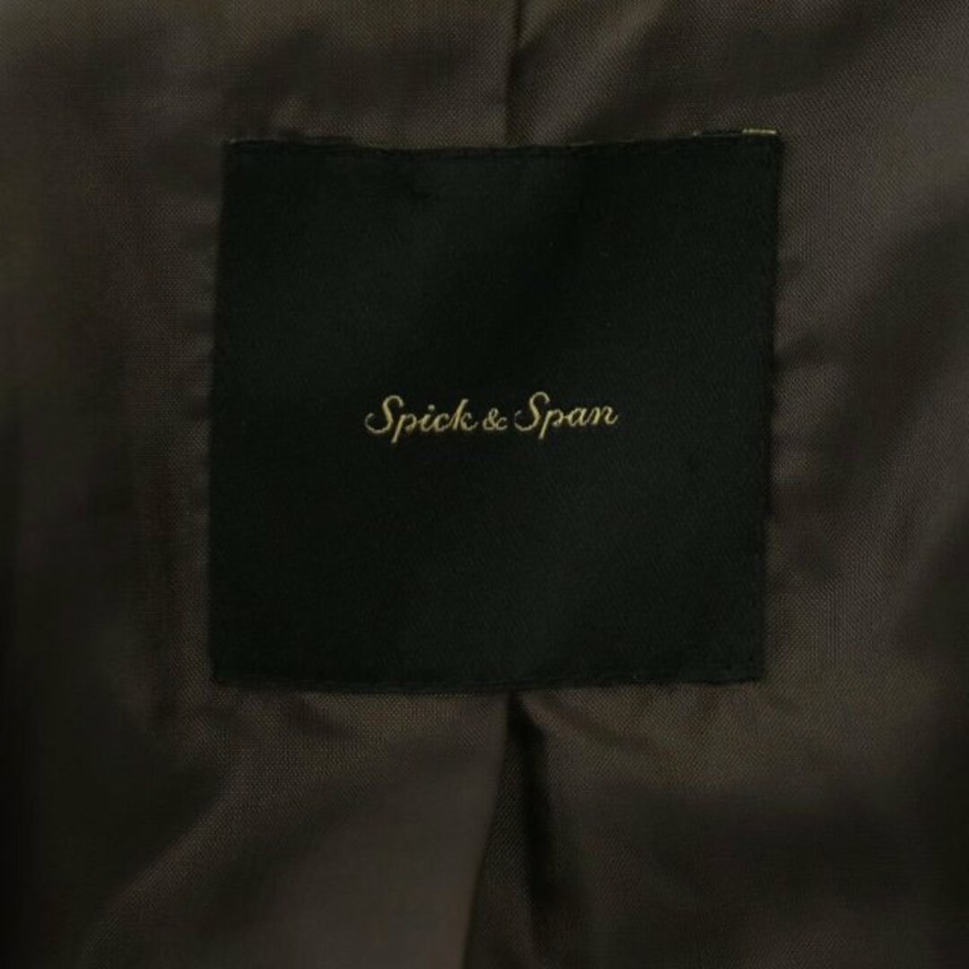 Spick & Span(スピックアンドスパン)のスピック&スパン Wダブルモッサチェスターコート アウター ウール混 36 レディースのジャケット/アウター(その他)の商品写真
