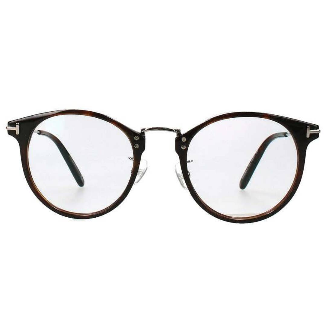 トムフォード  TF5563 ラウンドフレーム眼鏡 メンズ 49□21ファッション小物
