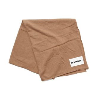 ジルサンダー(Jil Sander)の【新品未使用】 JIL SANDER ジルサンダー レディース ストール マフラー ベージュ ECO CASHMERE SCARF J40TE0005-J13204(マフラー/ショール)