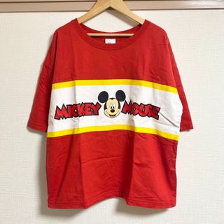 ディズニー(Disney)のDisney ミッキーマウスプリント　Tシャツ(Tシャツ(半袖/袖なし))