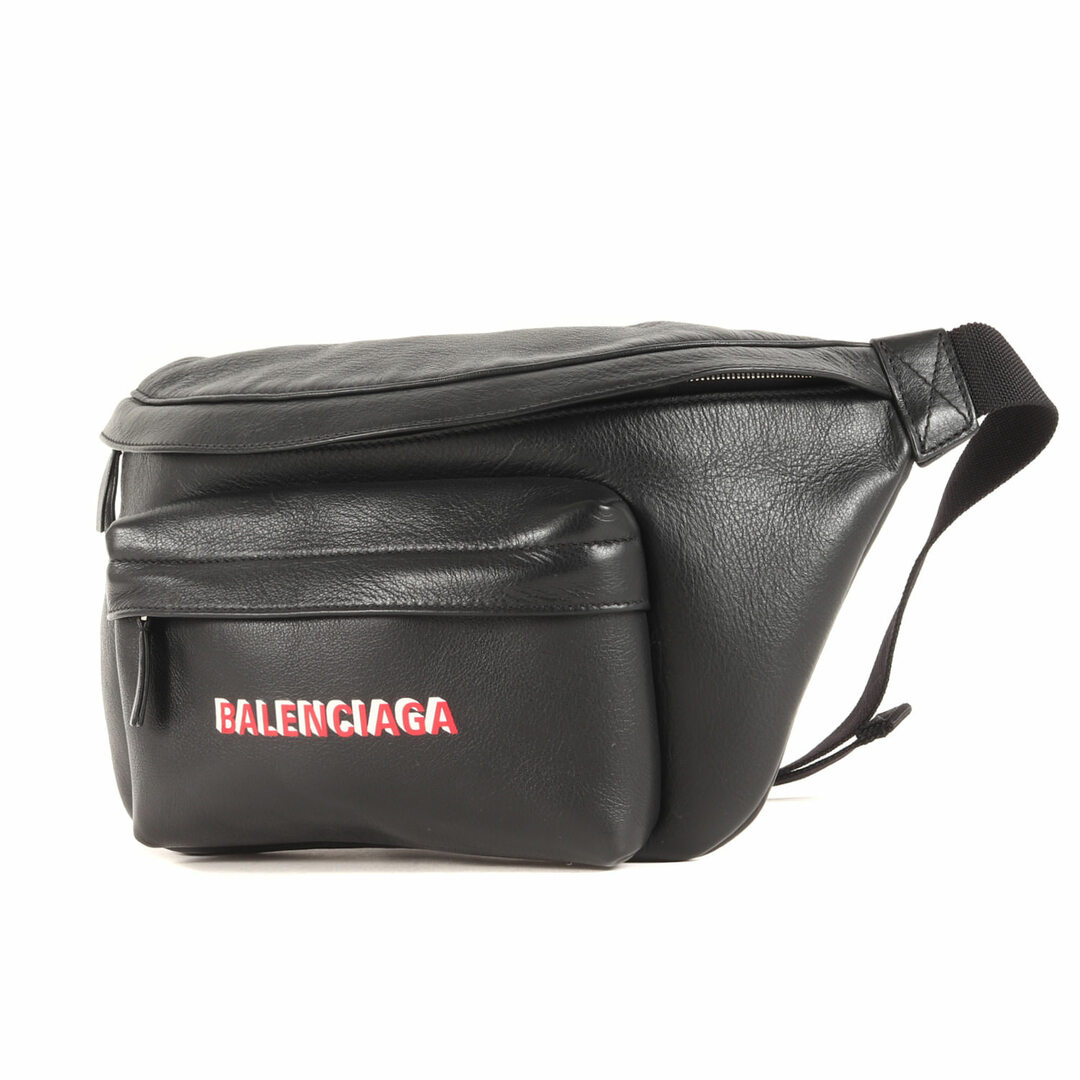 BALENCIAGA バレンシアガ ウエストバッグ ショルダーバッグ ブラック縦幅25cm