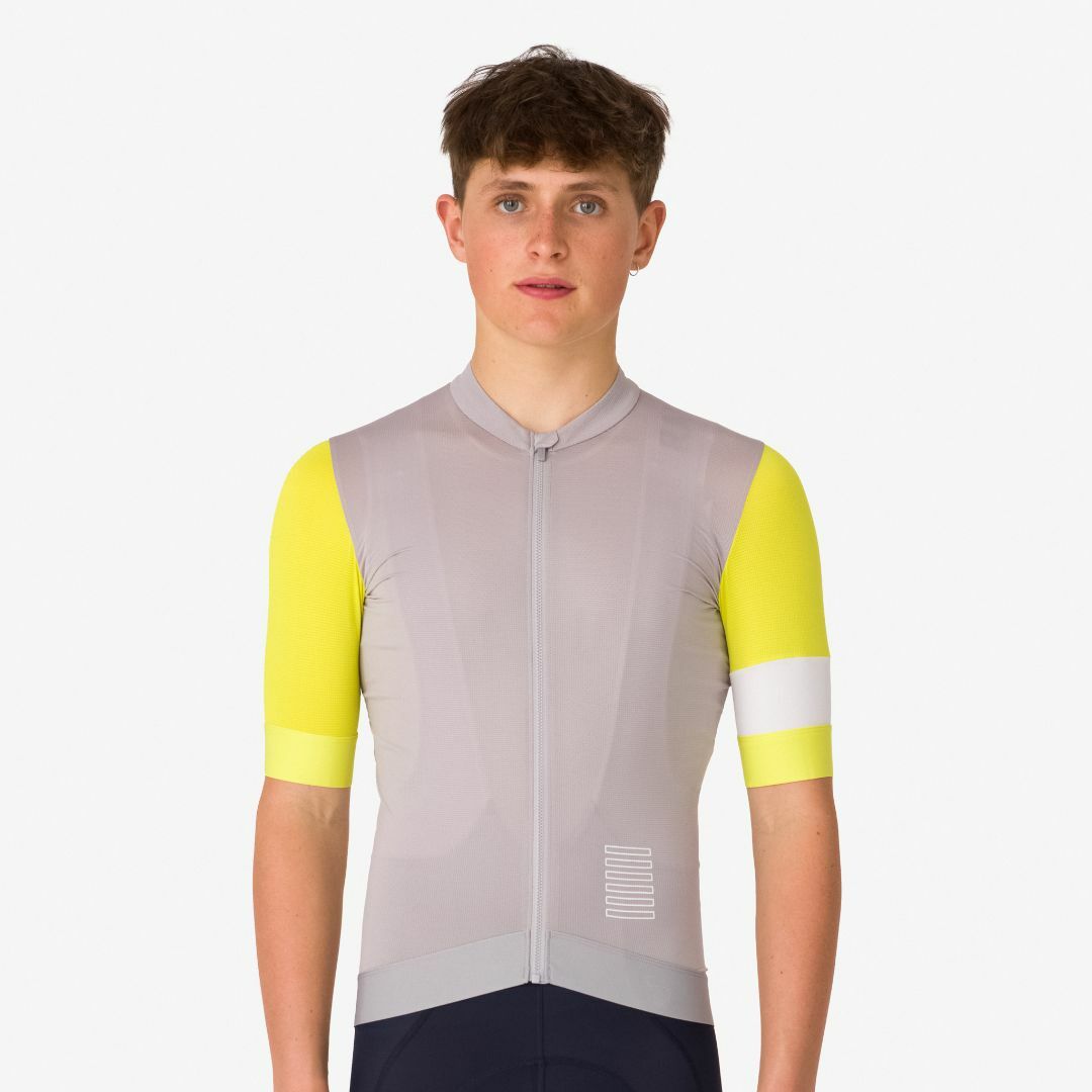 新品 Rapha メンズ プロチーム トレーニング ジャージ シルバーの通販