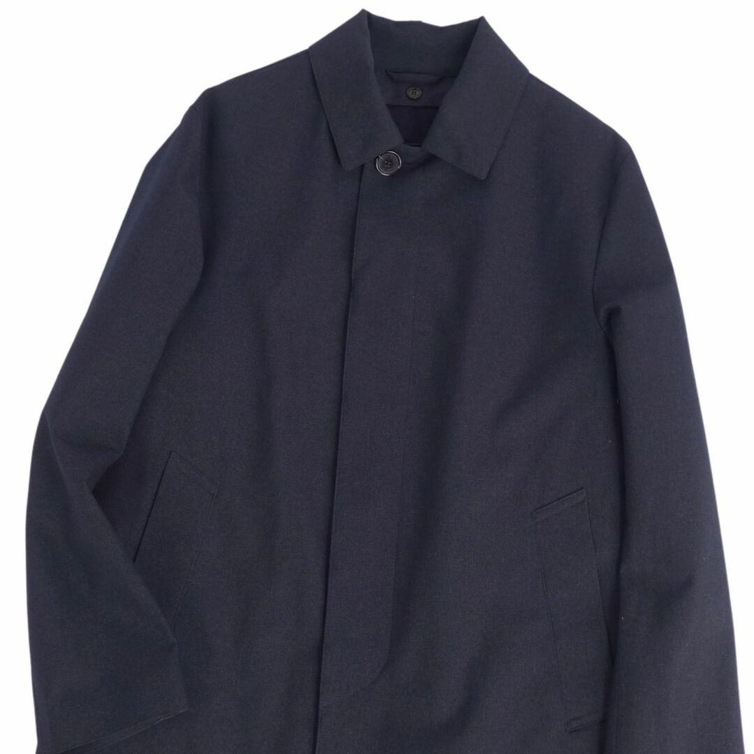 美品 マッキントッシュフィロソフィー MACKINTOSH PHILOSOPHY TROTTER トロッター コート ステンカラーコート バルマカーンコート 無地 アウター メンズ 38(M相当) ネイビー 美品 マッキントッシュフィロソフィー MACKINTOSH PHILOSOPHY TROTTER トロッター コート ステンカラーコート バルマカーンコート 無地 アウター メンズ 38(M相当) ネイビー