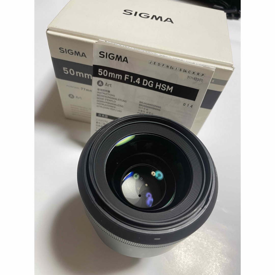 SIGMA(シグマ)のSIGMA 50mm F1.4 DG DN Art Fマウント スマホ/家電/カメラのカメラ(レンズ(単焦点))の商品写真
