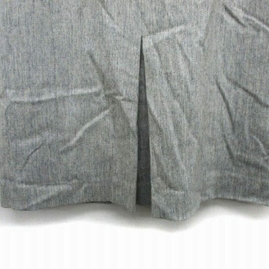 INED(イネド)のイネド スカート タイト ひざ丈 ひざ下 ウール カシミヤ混 アンゴラ混 タック レディースのスカート(ひざ丈スカート)の商品写真