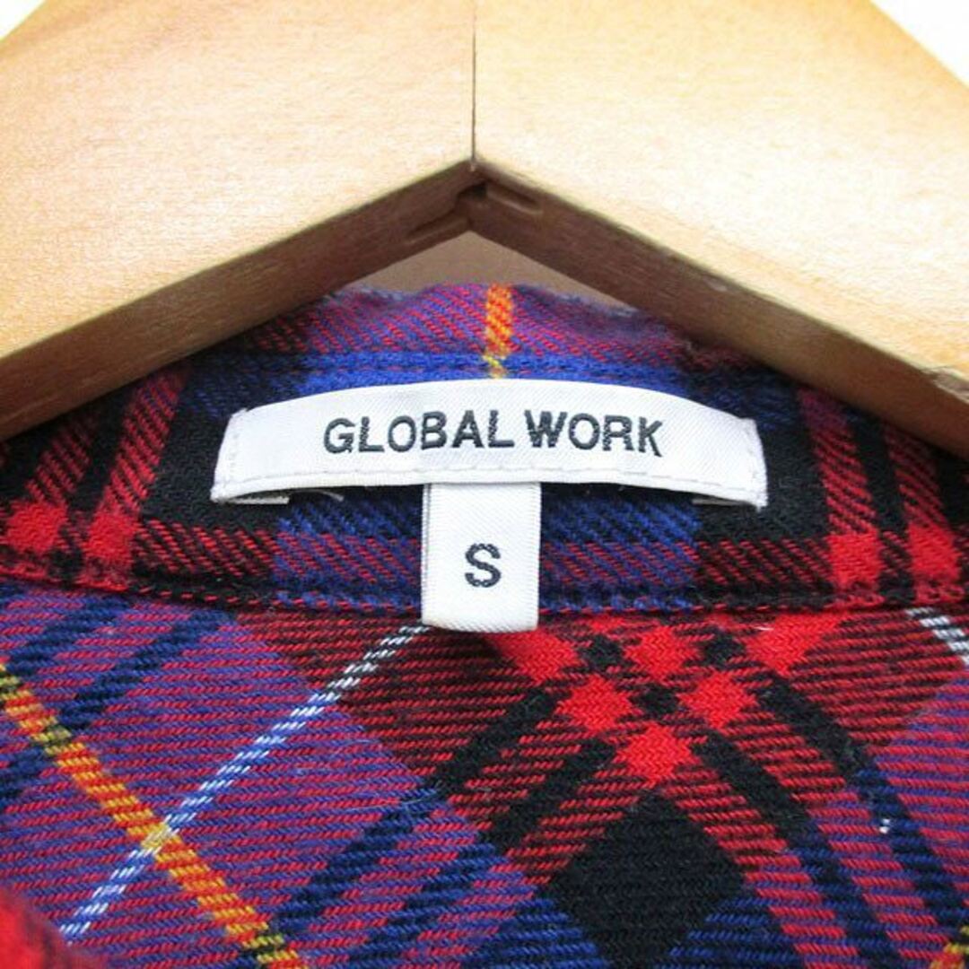 GLOBAL WORK(グローバルワーク)のグローバルワーク GLOBAL WORK カジュアル シャツ チェック 柄 長袖 レディースのトップス(シャツ/ブラウス(長袖/七分))の商品写真