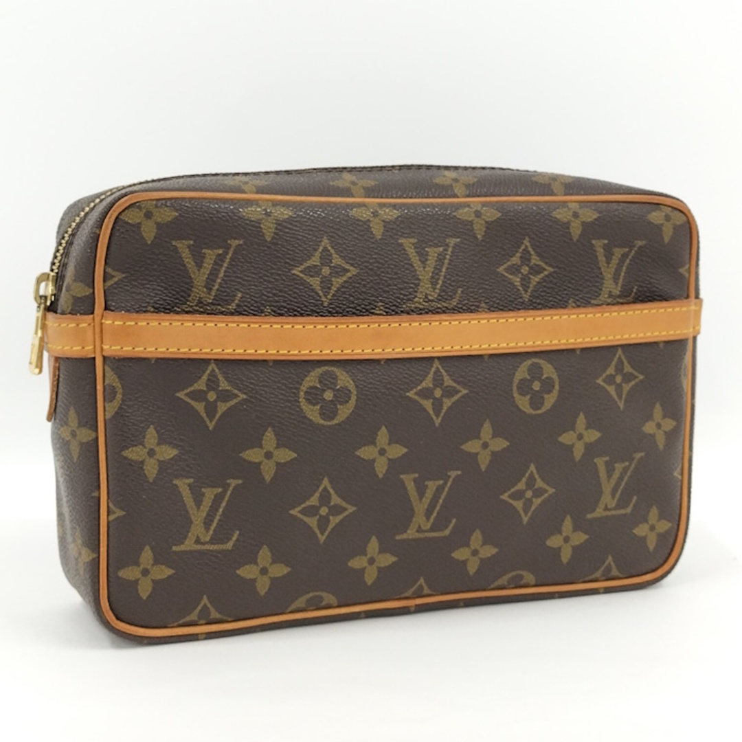 LOUIS VUITTON コンピエーニュ23 セカンドバッグ クラッチバッグオープンポケット×1製造番号