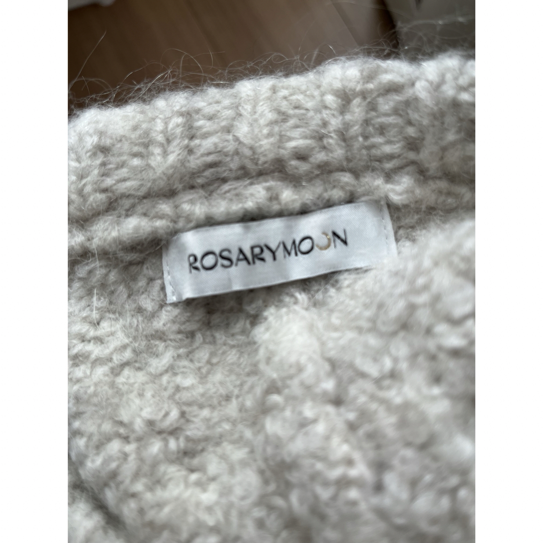 Rosary moon(ロザリームーン)のロザリームーン　プードルニットプルオーバー レディースのトップス(ニット/セーター)の商品写真