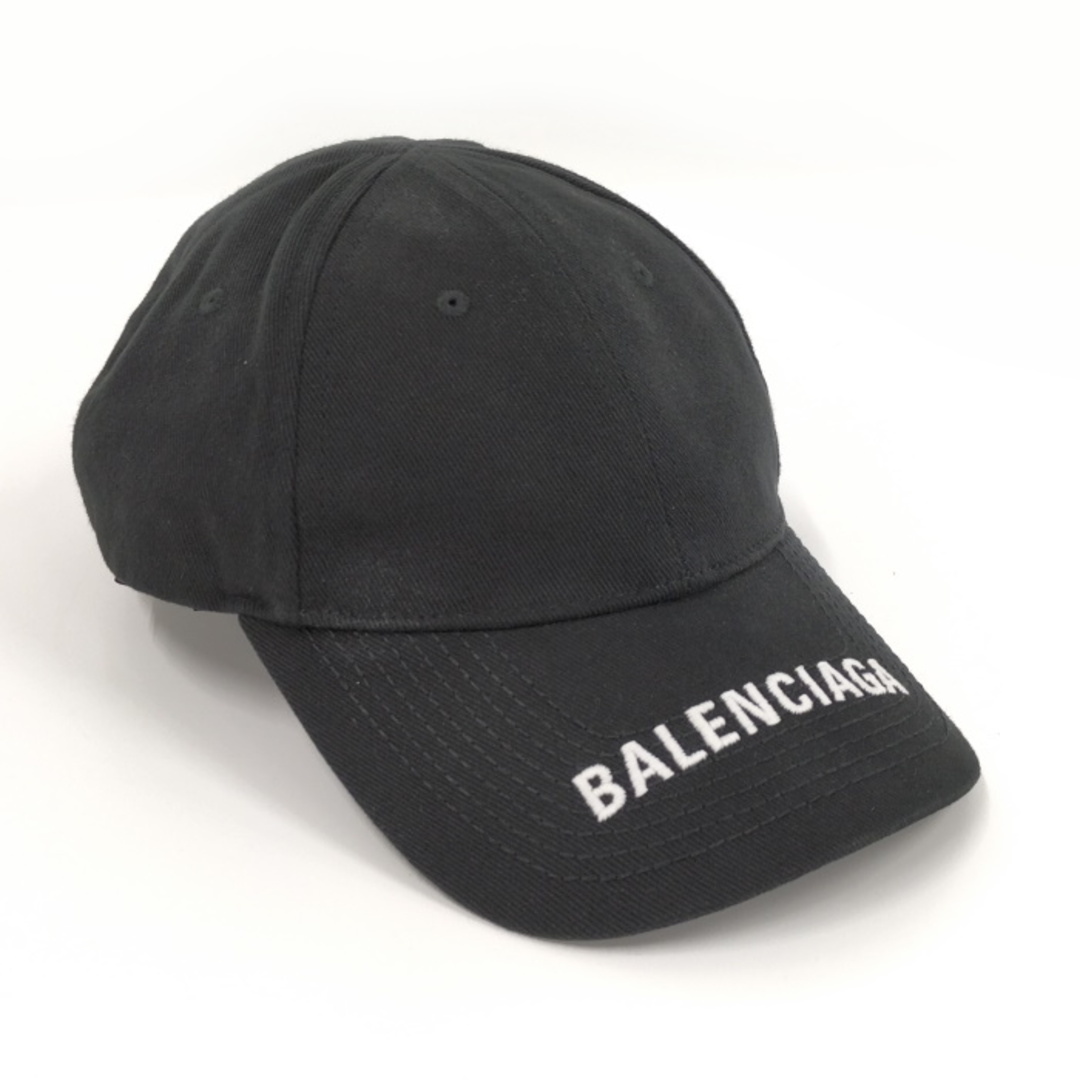 BALENCIAGA バレンシアガ キャップ 帽子 ブラック 黒色