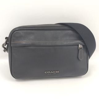 コーチ(COACH)のCOACH ショルダーバック ロゴ レザー ブラック F39946(ショルダーバッグ)