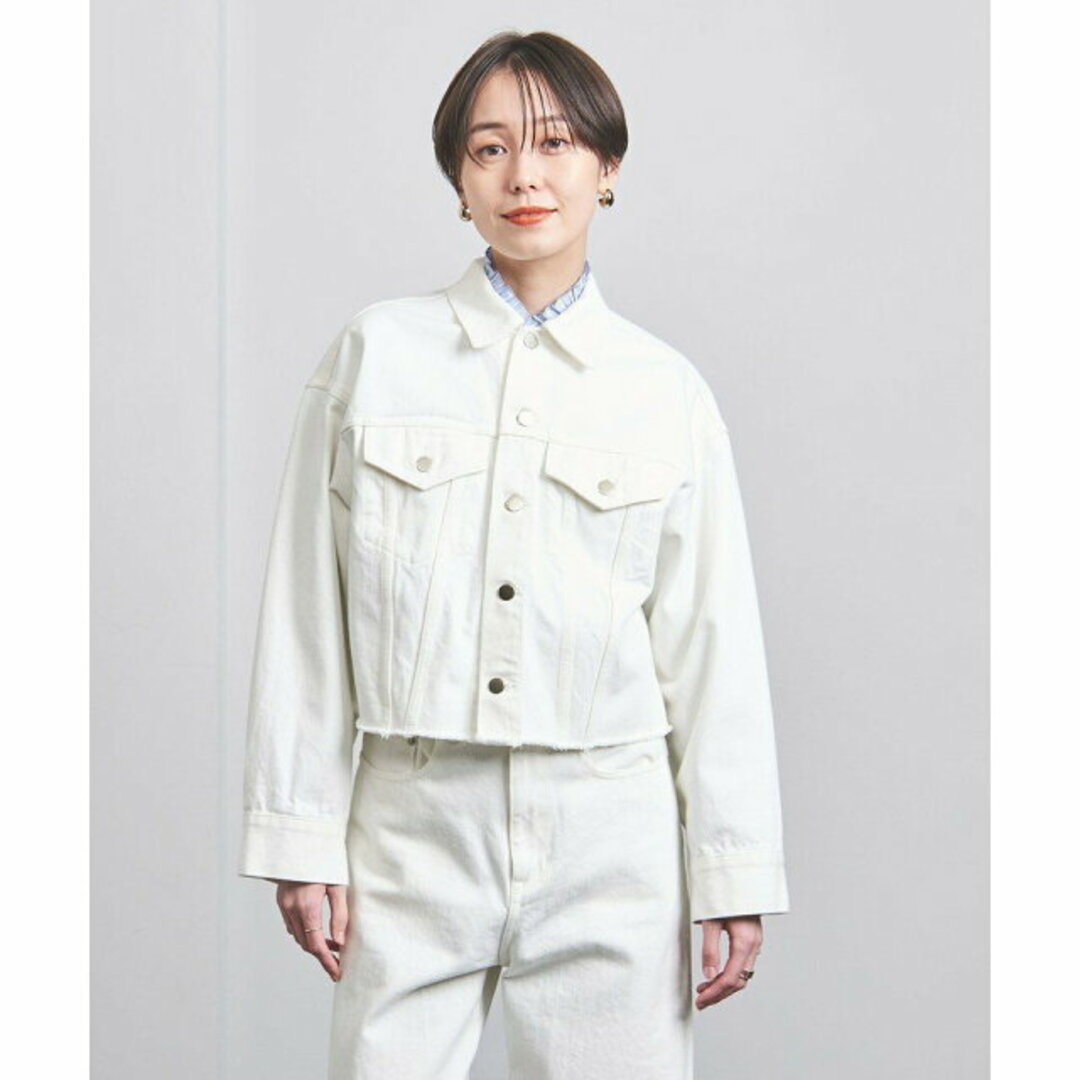 UNITED ARROWS(ユナイテッドアローズ)の【WHITE】カットオフ デニムジャケット その他のその他(その他)の商品写真