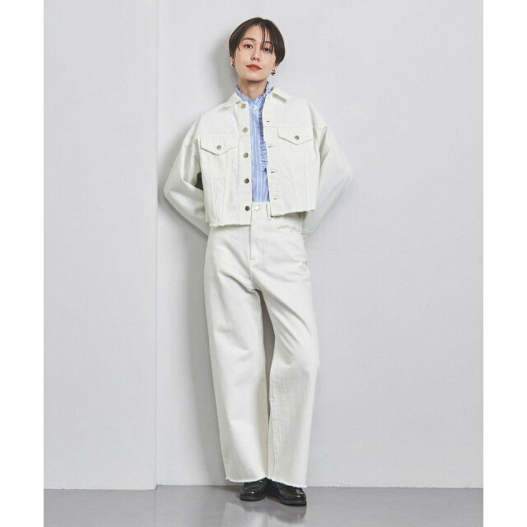 UNITED ARROWS(ユナイテッドアローズ)の【WHITE】カットオフ デニムジャケット その他のその他(その他)の商品写真