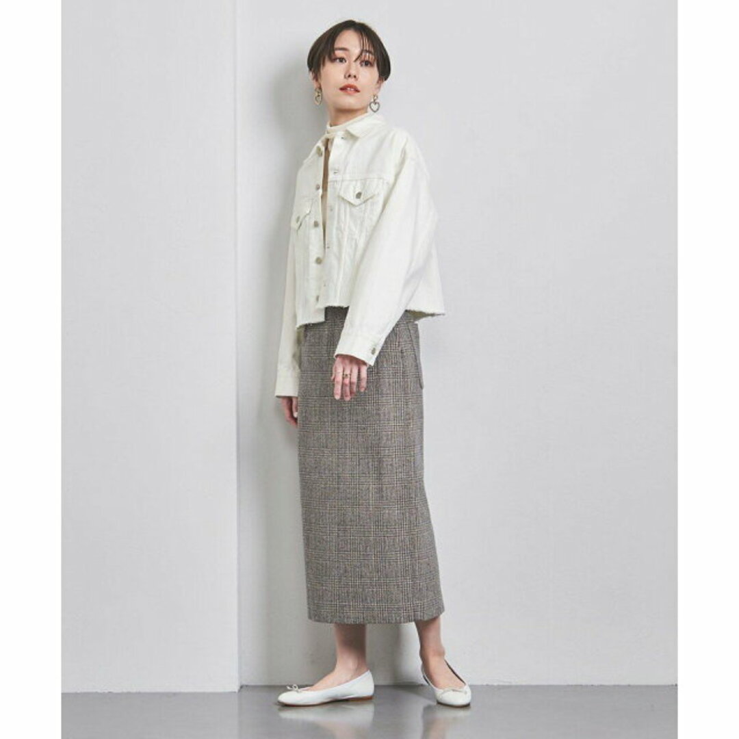 UNITED ARROWS(ユナイテッドアローズ)の【WHITE】カットオフ デニムジャケット その他のその他(その他)の商品写真