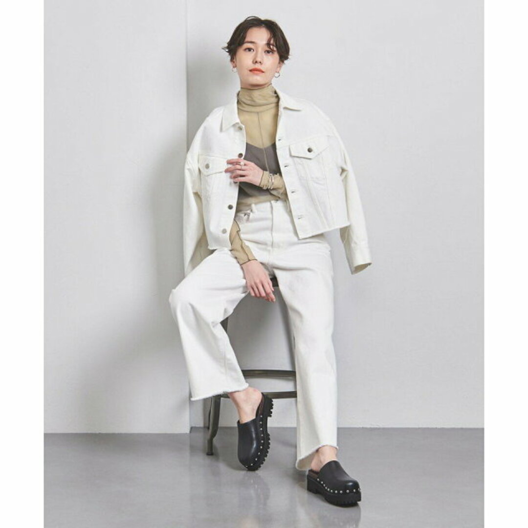 UNITED ARROWS(ユナイテッドアローズ)の【WHITE】カットオフ デニムジャケット その他のその他(その他)の商品写真