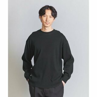 ビューティアンドユースユナイテッドアローズ(BEAUTY&YOUTH UNITED ARROWS)の【BLACK】バルーン サーマル クルーネック カットソー(カットソー(長袖/七分))