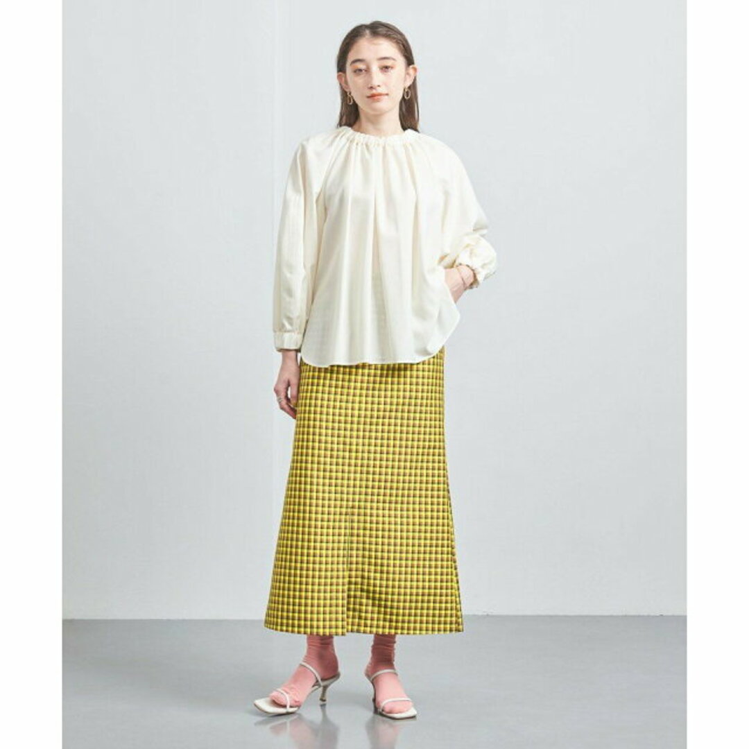 UNITED ARROWS(ユナイテッドアローズ)の【YELLOW】BONOTTO チェック Aライン スカート その他のその他(その他)の商品写真