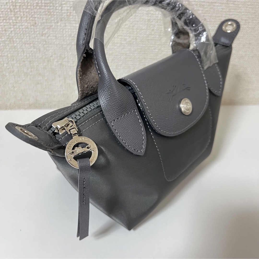 LONGCHAMP(ロンシャン)の【新品】LONGCHAMP プリアージュ・ネオ XS ダークグレー3WAY レディースのバッグ(ショルダーバッグ)の商品写真