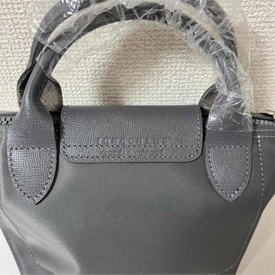 LONGCHAMP(ロンシャン)の【新品】LONGCHAMP プリアージュ・ネオ XS ダークグレー3WAY レディースのバッグ(ショルダーバッグ)の商品写真