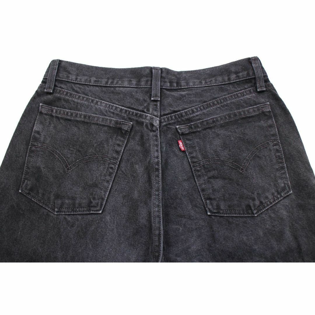 Levi's(リーバイス)の00s メキシコ製 Levi'sリーバイス 709 ブラック デニムパンツ 10★SDP2458 オールド ジーンズ テーパード ワイド バギー ルーズ レディースのパンツ(デニム/ジーンズ)の商品写真