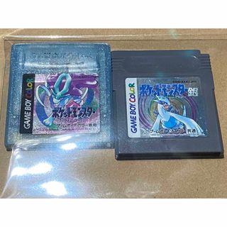 ポケットモンスター　ゲームボーイ　クリスタル　銀(携帯用ゲームソフト)