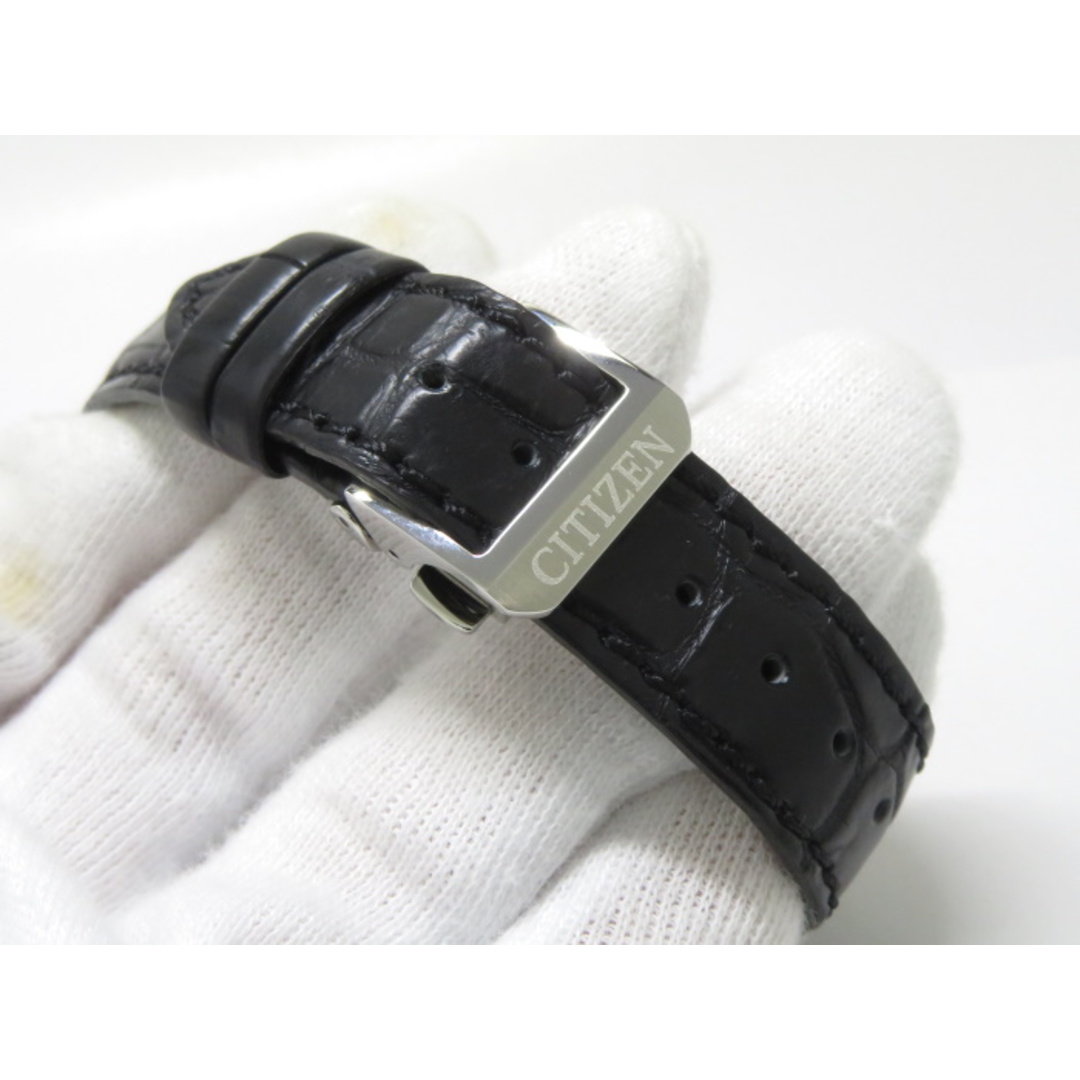 CITIZEN(シチズン)のCITIZEN ザ・シチズン エコドライブ メンズ 腕時計 電波ソーラー シジマ メンズの時計(腕時計(アナログ))の商品写真