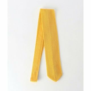 ユナイテッドアローズグリーンレーベルリラクシング(UNITED ARROWS green label relaxing)の【YELLOW】GLR ニット ITALY ネクタイ ニットタイ(ネクタイ)