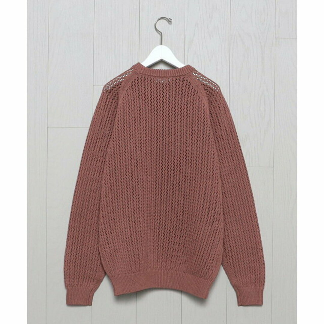 爆買い！ 【MD.BROWN】u003cHu003eHOUSTON NECK MESH CREW NECK KNIT