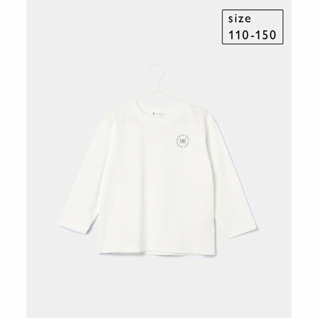 Rope' Picnic(ロペピクニック)の【オフホワイト（15）】【130】【KIDS】バックプリントロンTシャツ キッズ/ベビー/マタニティのキッズ服女の子用(90cm~)(Tシャツ/カットソー)の商品写真