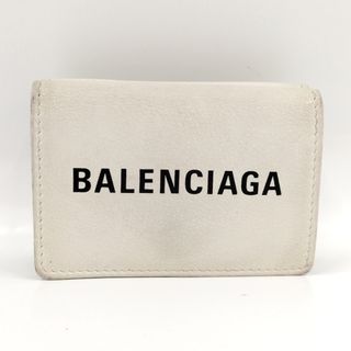 バレンシアガ(Balenciaga)のBALENCIAGA エブリデイ ミニウォレット 三つ折り財布 レザー(財布)