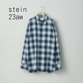 stein - stein Oversized Down Pat Shirt woolの通販 by c｜シュタイン