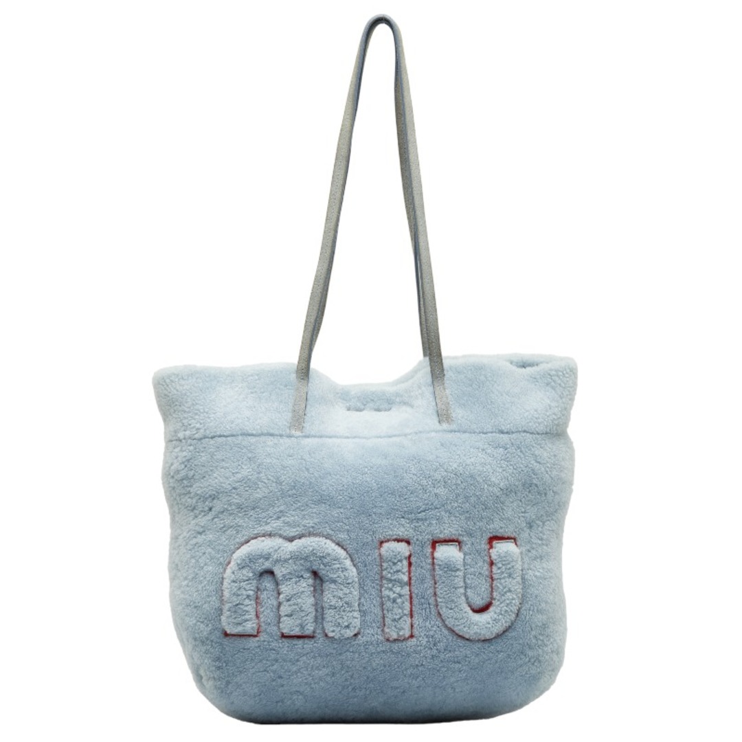 miumiu(ミュウミュウ)のミュウミュウ トートバッグ 5BG083 ファー レディース MIUMIU 【1-0129941】 レディースのバッグ(トートバッグ)の商品写真