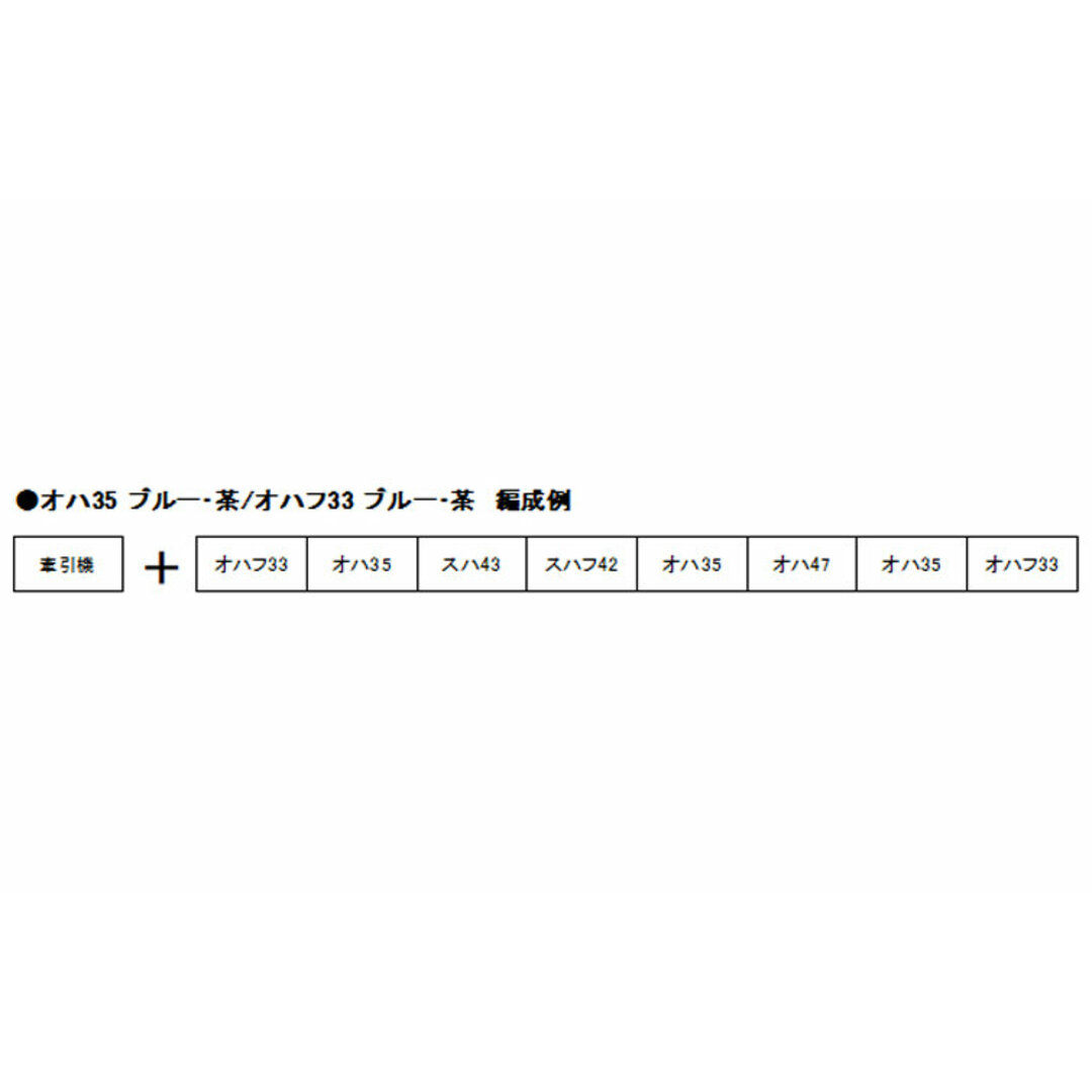 KATO HO 1-552 スハフ42 ブルー 更新形 エンタメ/ホビーのおもちゃ/ぬいぐるみ(鉄道模型)の商品写真