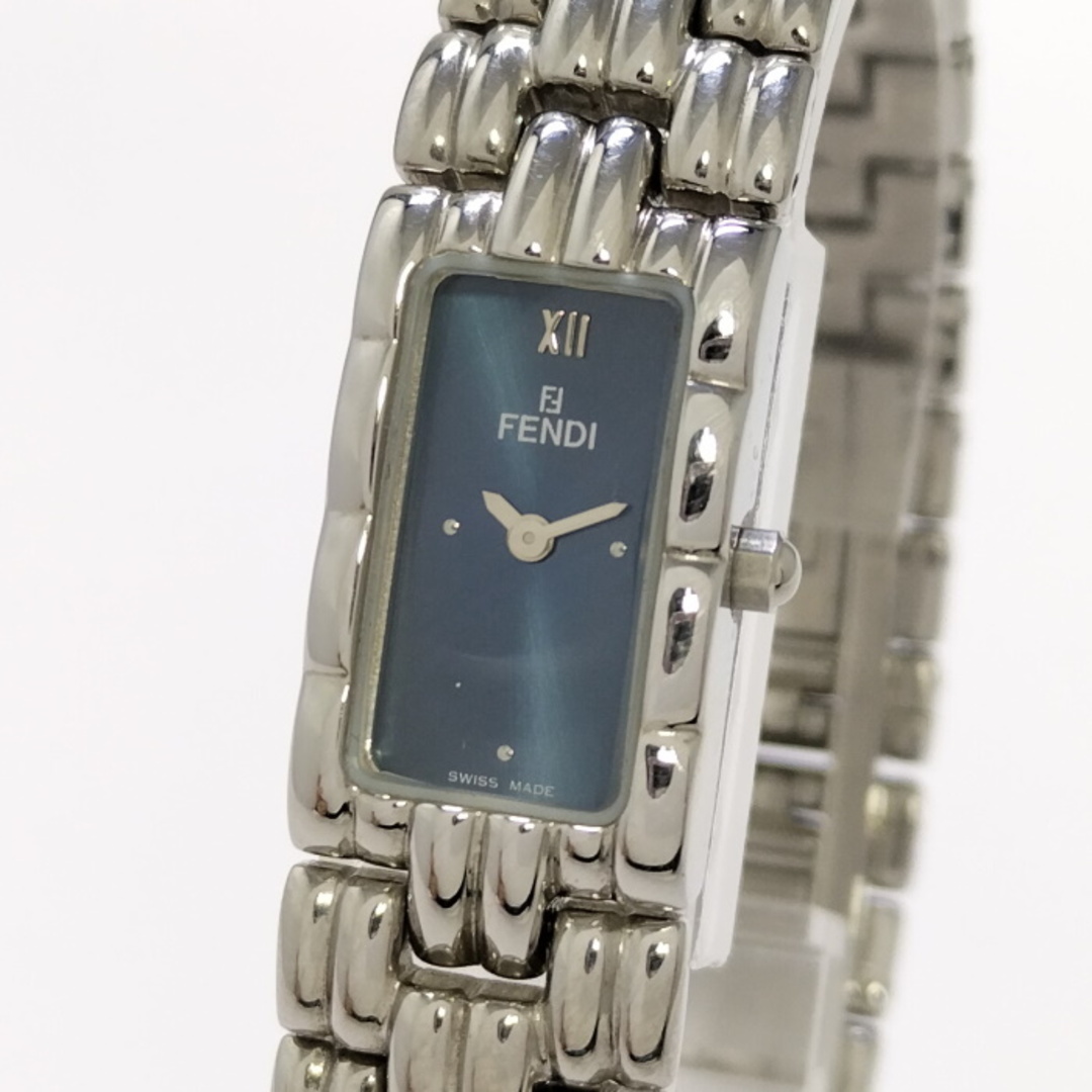FENDI オロロジ レディース 腕時計 クオーツ SS ブルー文字盤 660L | フリマアプリ ラクマ