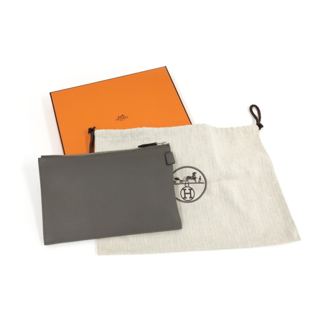 HERMES - HERMES カバ ヴェルティージュ24 クラッチバッグ HERMES - HERMES カバ ヴェルティージュ24 クラッチバッグ