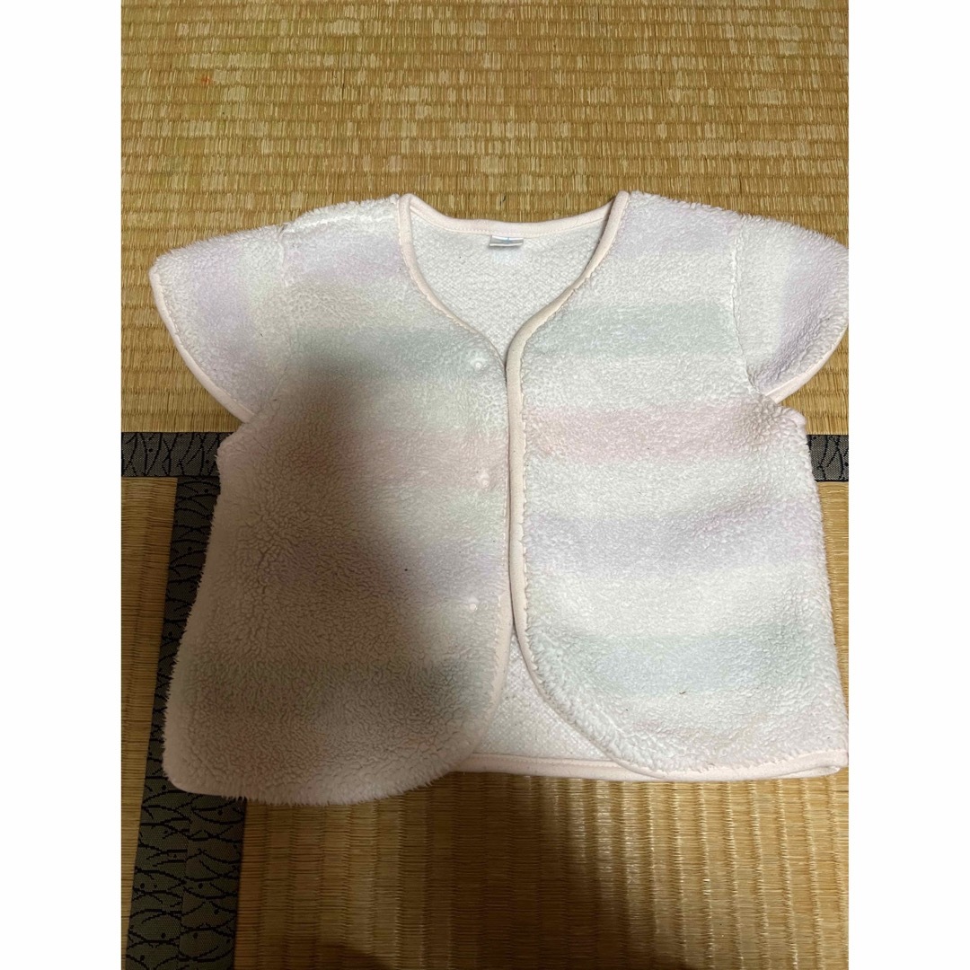 ベビーチョッキセット 80-90cm キッズ/ベビー/マタニティのベビー服(~85cm)(その他)の商品写真